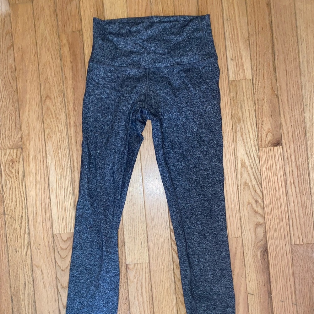 Grey 28” wunder under lululemon leggings